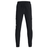 UA Boys Pennant Woven Cargo Pant Black