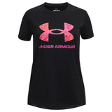 UA Girls Tech  Print  BL SSC Black