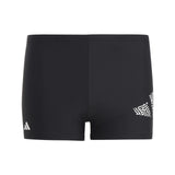 adidas Boys 3 Bar Log Boxer Black