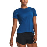 UA Womens Rush Energy SS 2.0 Blue