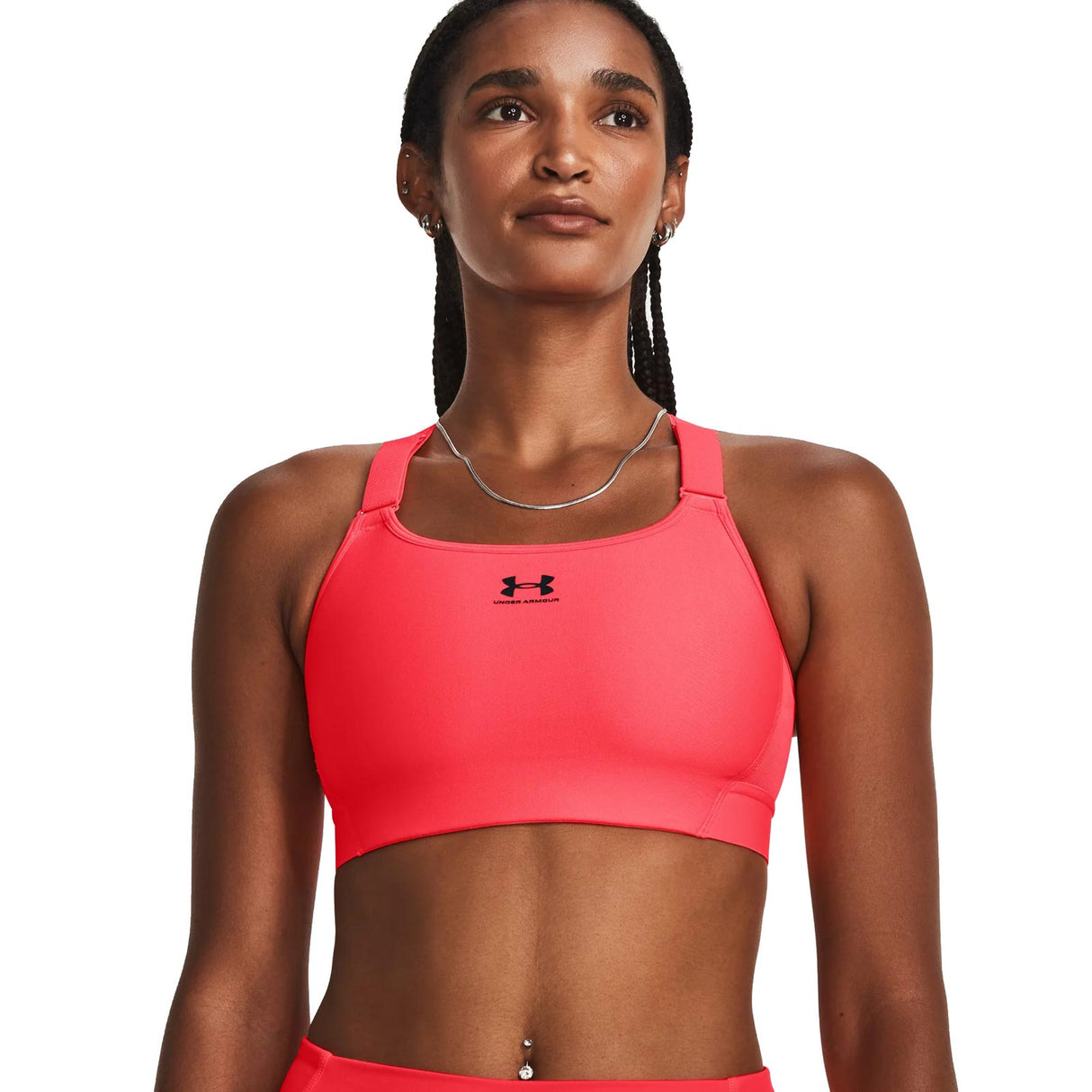 UA Womens HG Armour High Bra Pink