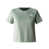 TNF Womens Mountain Athletics SS Tee Grn