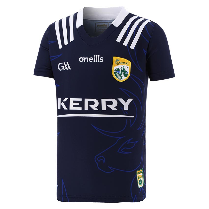 O'Neills Kerry 23 Alt Kids Jersey Navy