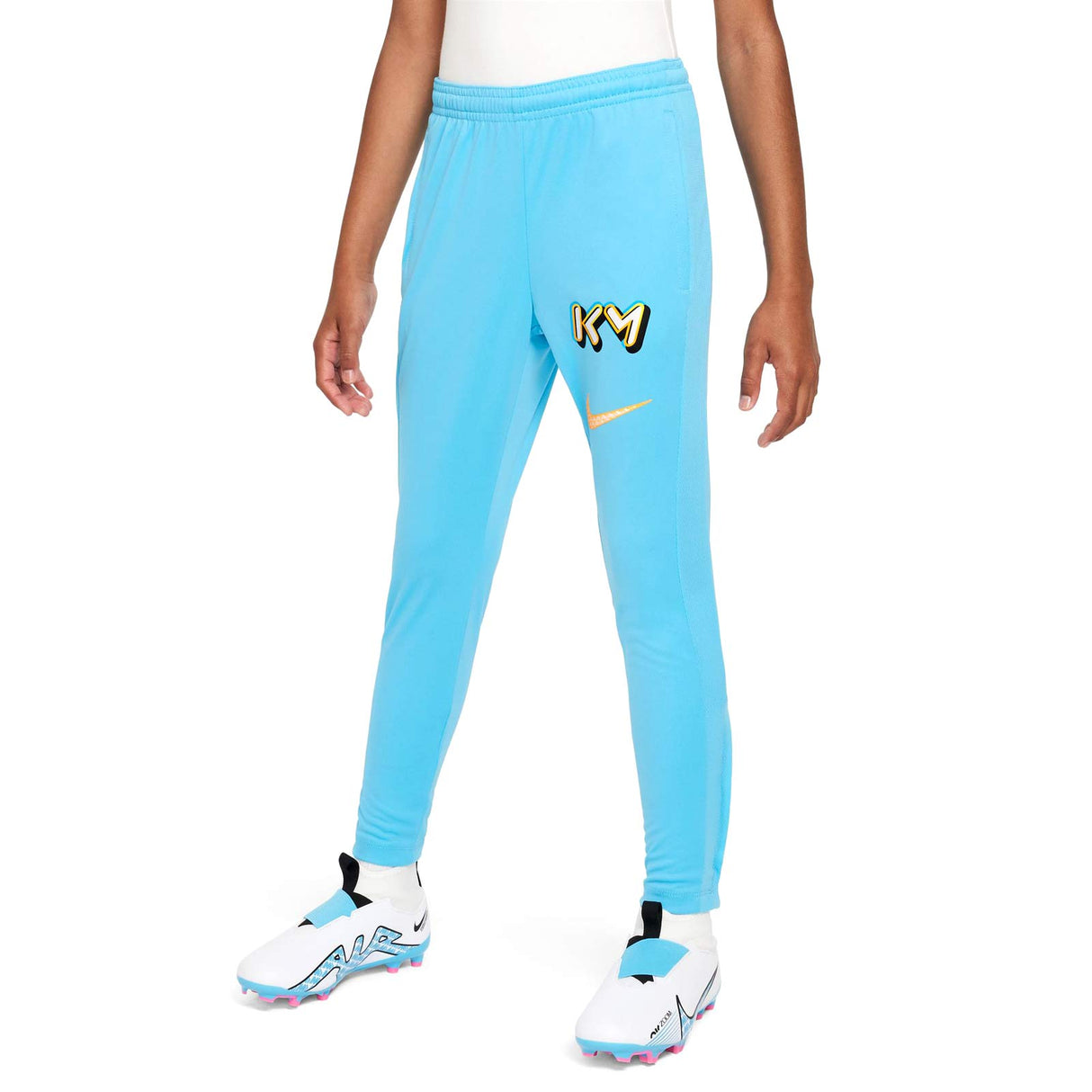 Nike Boys Mbappe Dri Fit Pants Blue