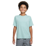 Nike Boys DF Multi Tech SS Top Blue