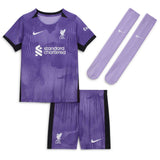 Nike LFC 23 Kids 3rd Kit Purple
