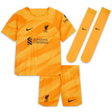 Nike LFC 23 Kids GK Away Kit Yellow