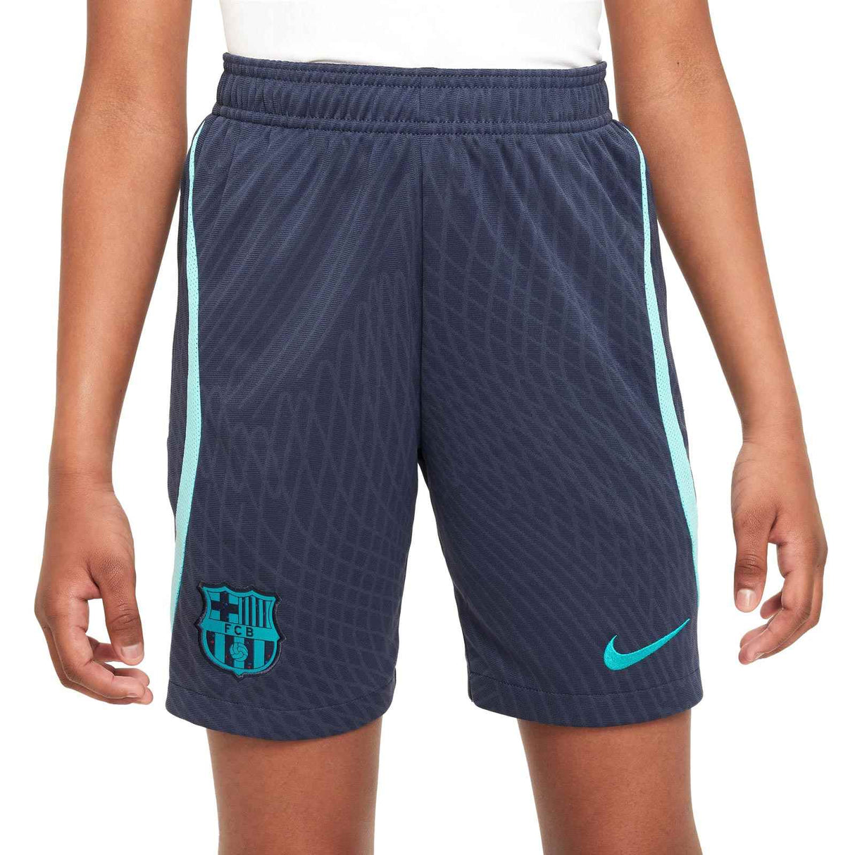 Nike FCB 23 Kids 3rd Strike Short Blue