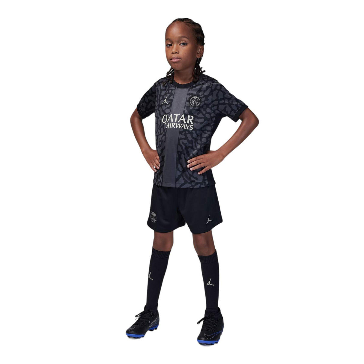 Nike PSG 23 Kids 3rd Kit Grey