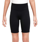 Nike Girls DF One Bike Logo Short Black