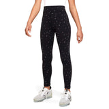 Nike Girls NSW MR Logo Print Tight Black