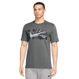NIKE DF TEE Mens CAMO Grey