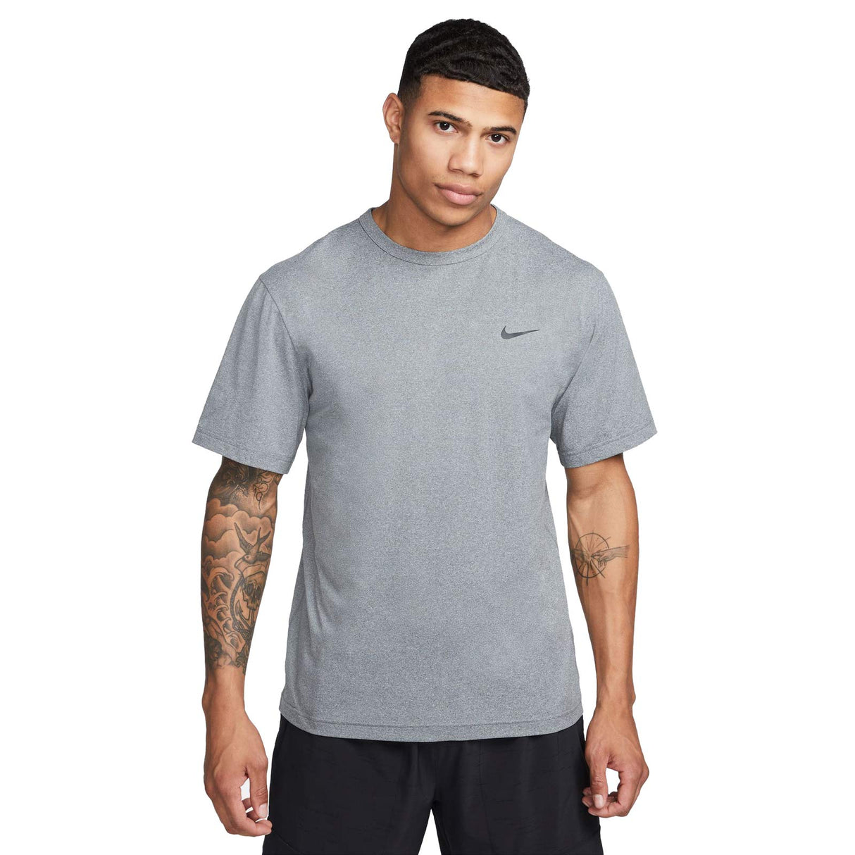 NIKE DF UV HYVERSE Mens  SS Grey