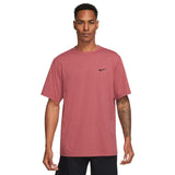 NIKE DF UV HYVERSE Mens  SS Red