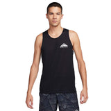 NIKE DF TRAIL Mens  TANK SOLID Black