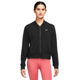 Nike Wmns One Dri Fit LBR FZ Hoody Black