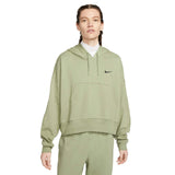 Nike Wmns NSW JRSY OS PO Hoody Green