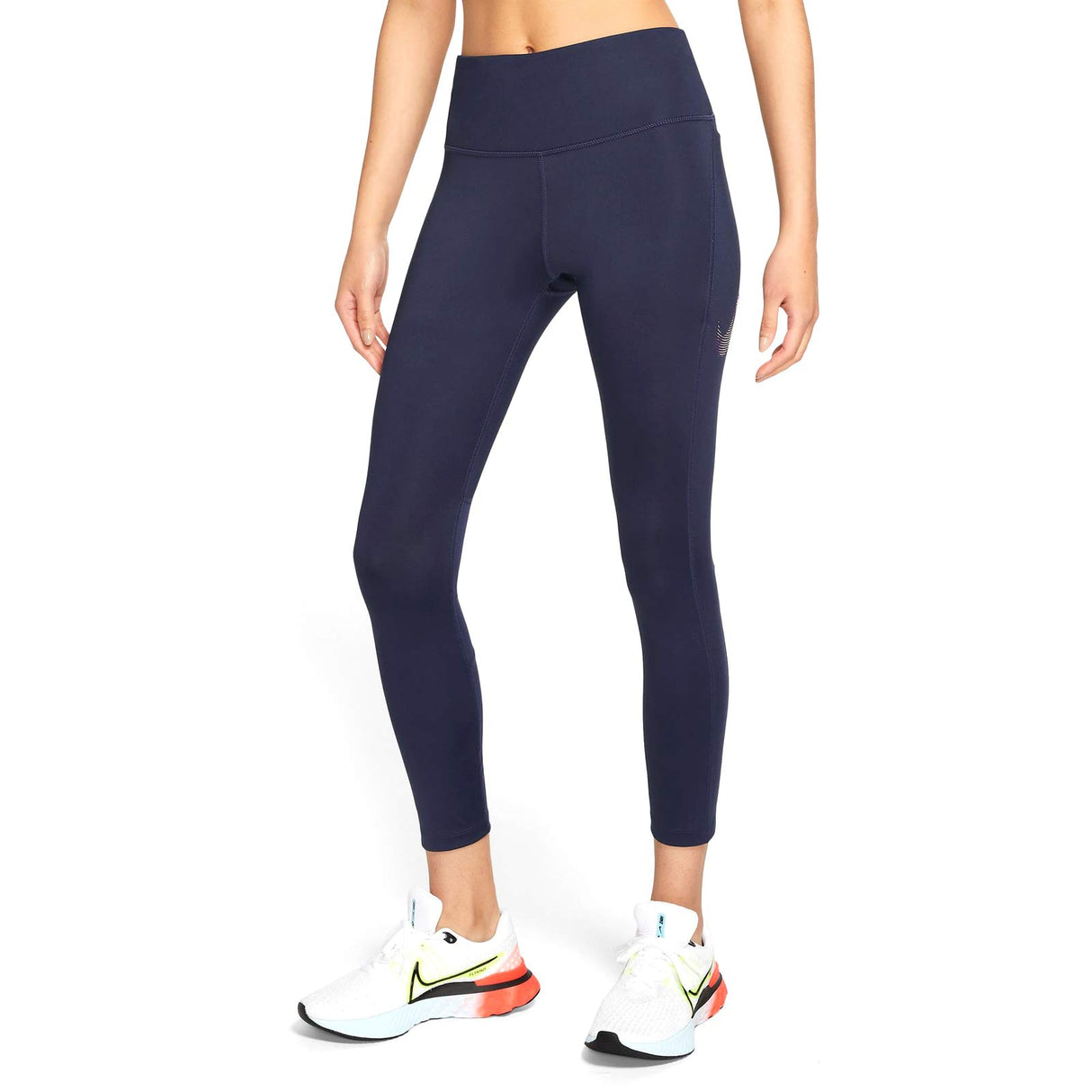 Nike Wmns DF FST MR HBR SW 7/8 Tight Pur