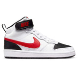 Nike Court Borough Mid 2 Kid Boys Wht/Rd