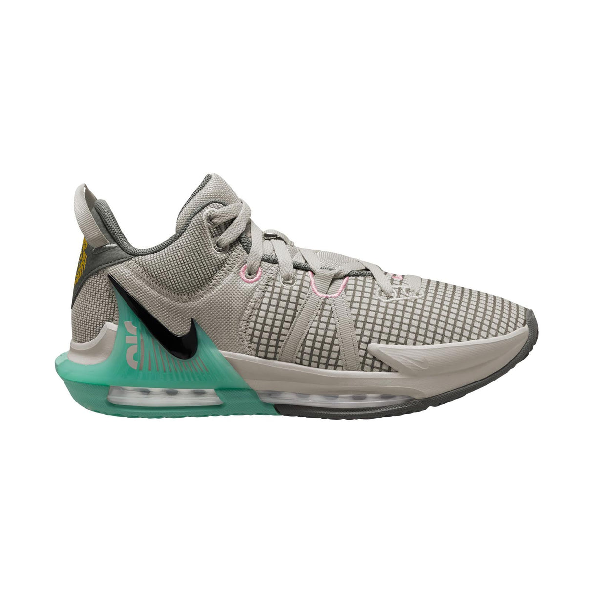Nike LeBron Witness 7 Mens Grey/Green