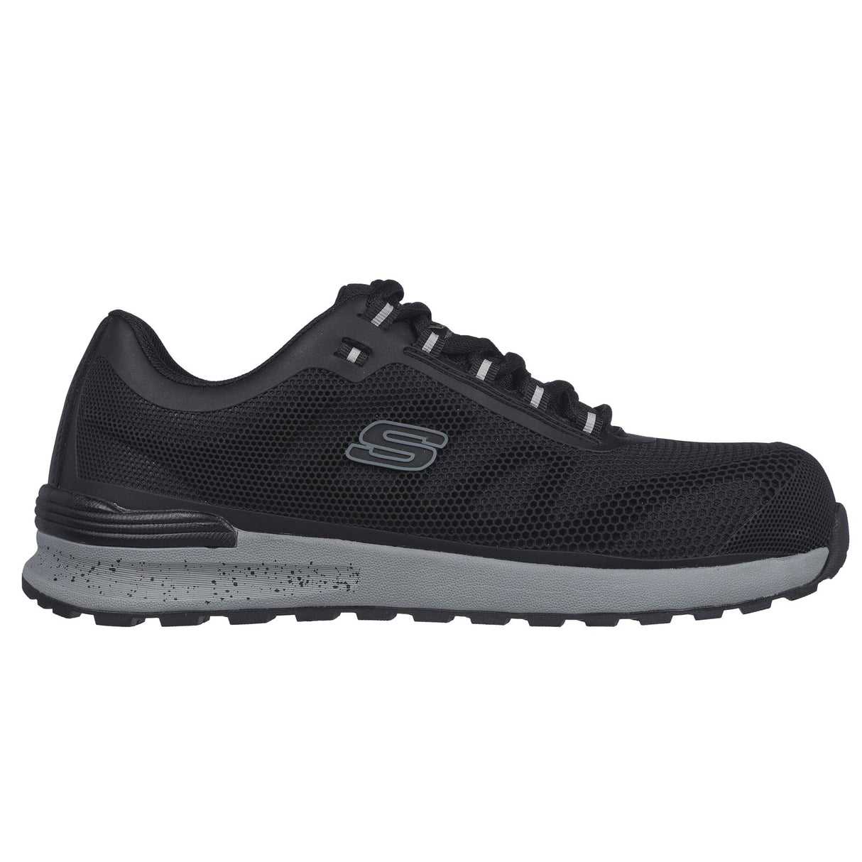 Skechers Comp Toe Low Boots Mens Black