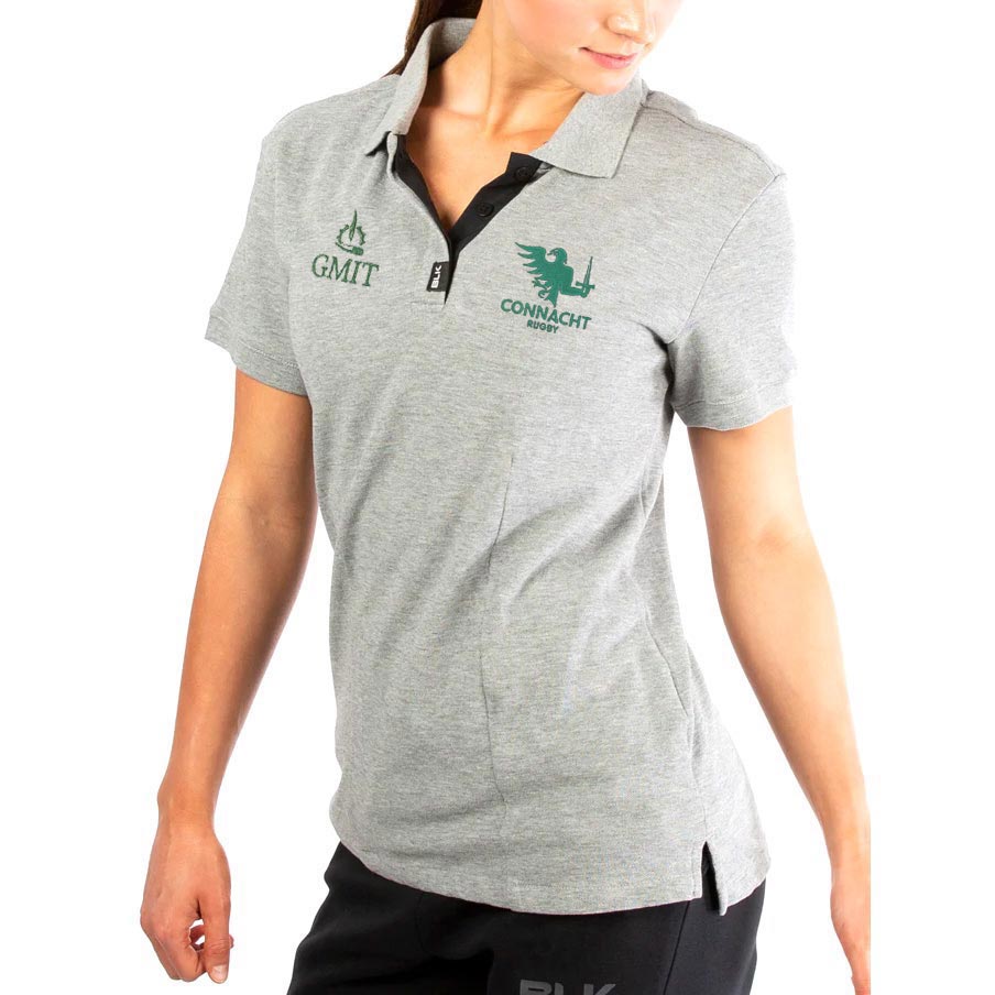 BLK Connacht Domestic Ess Polo GMIT Grey