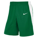 NIKE Mens Team Bball Stock Short 20 Grn/