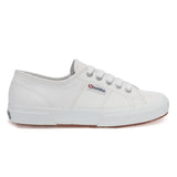 Superga Canvas Sneaker Leather Unisex Wh
