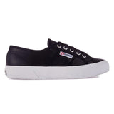 Superga Canvas Sneaker Leather Unisex Bl