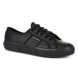 Superga Canvas Sneaker Leather Unisex Bl