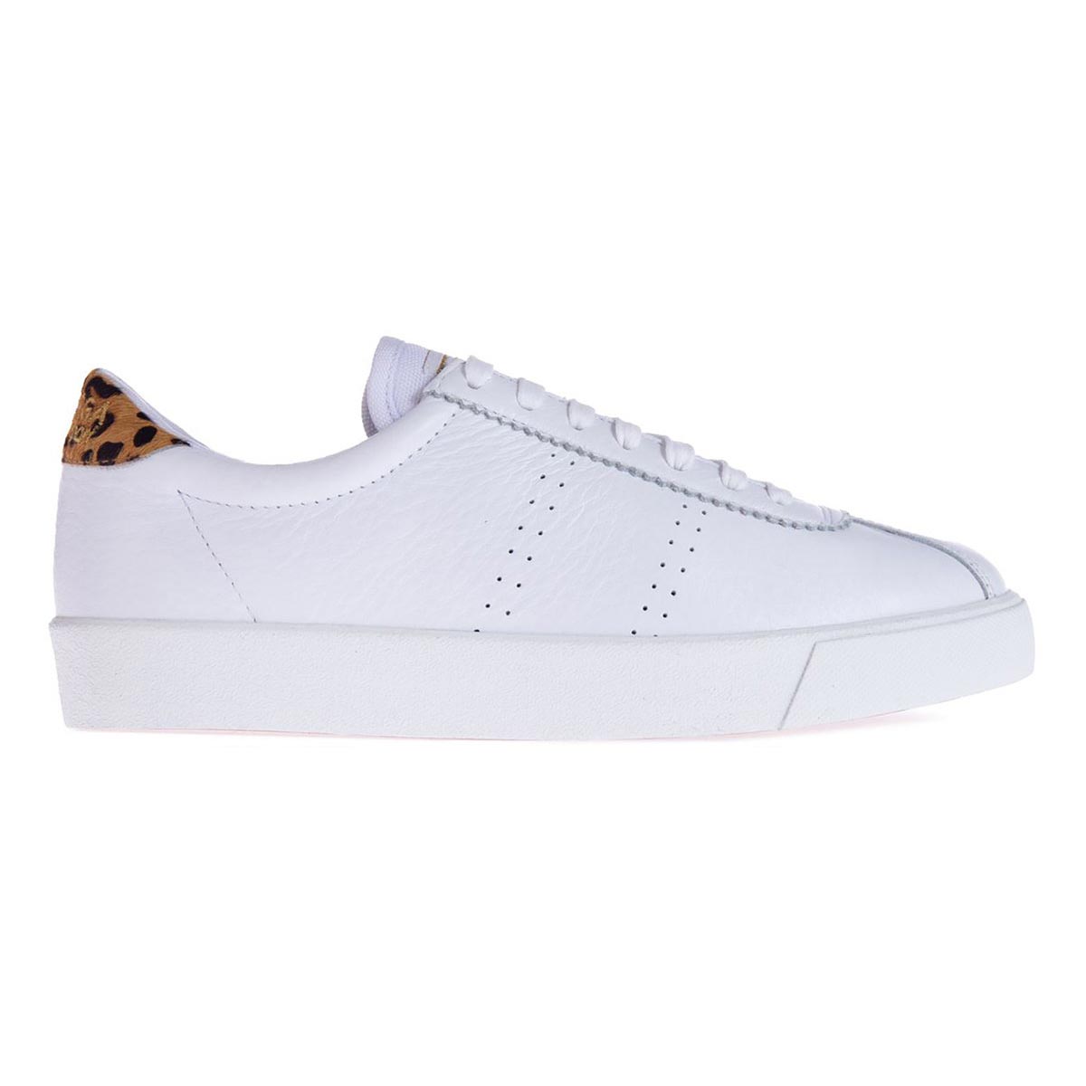 Superga Fashion Trainer Wmn Wht/Leop