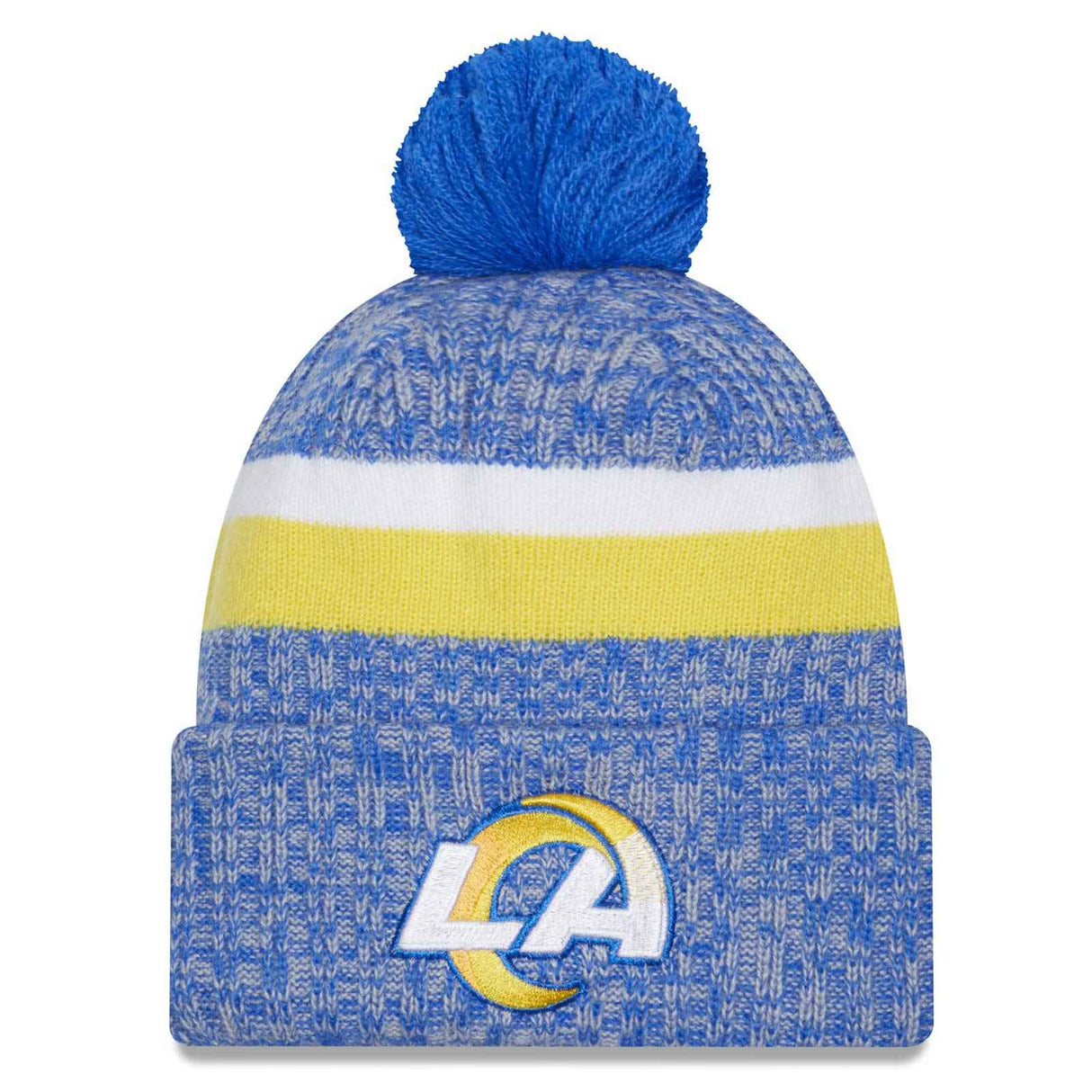 New Era NFL Rams 23 Bobble Hat Blue