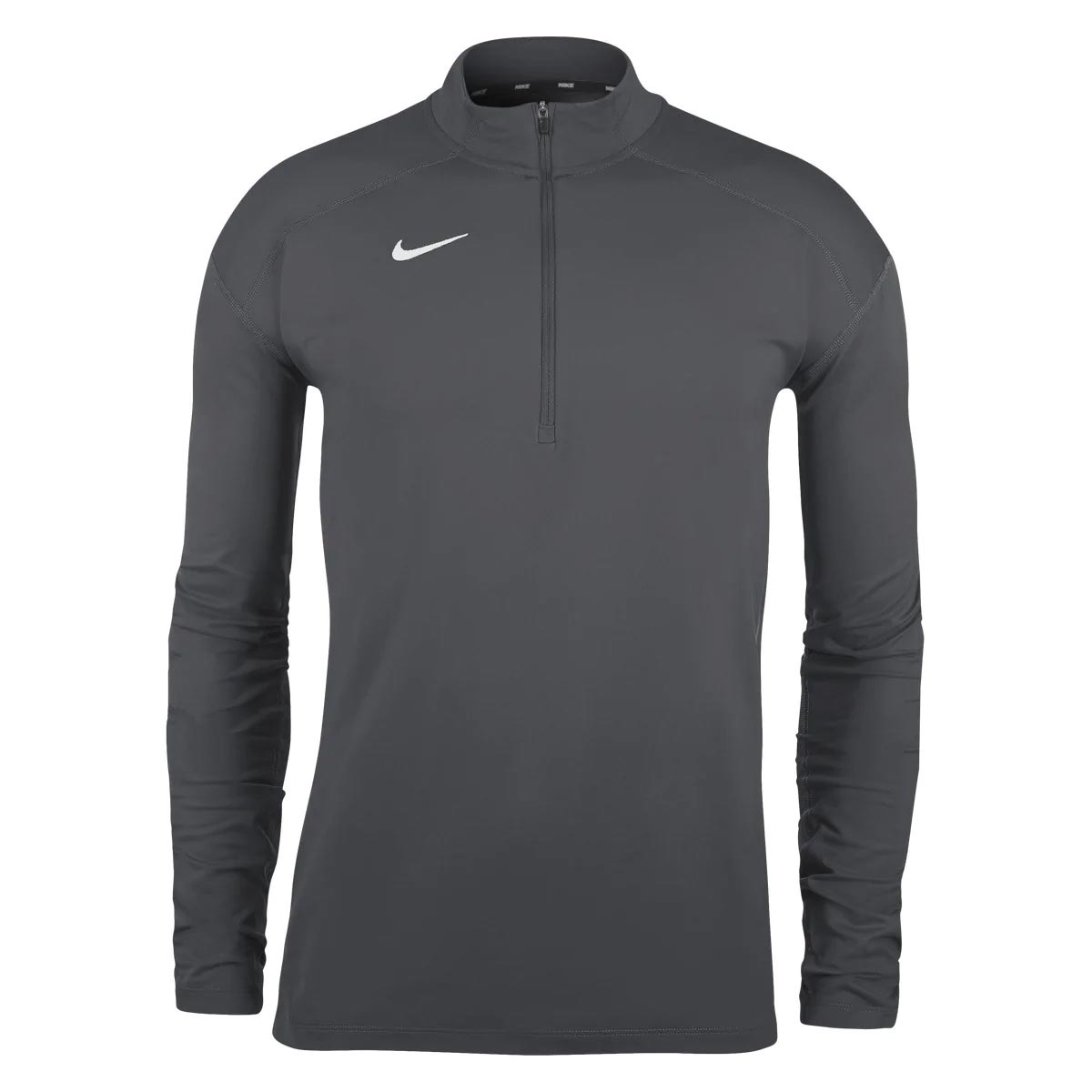 NIKE MEN DRY ELEMENT TOP HZ GREY/WHT 2XL