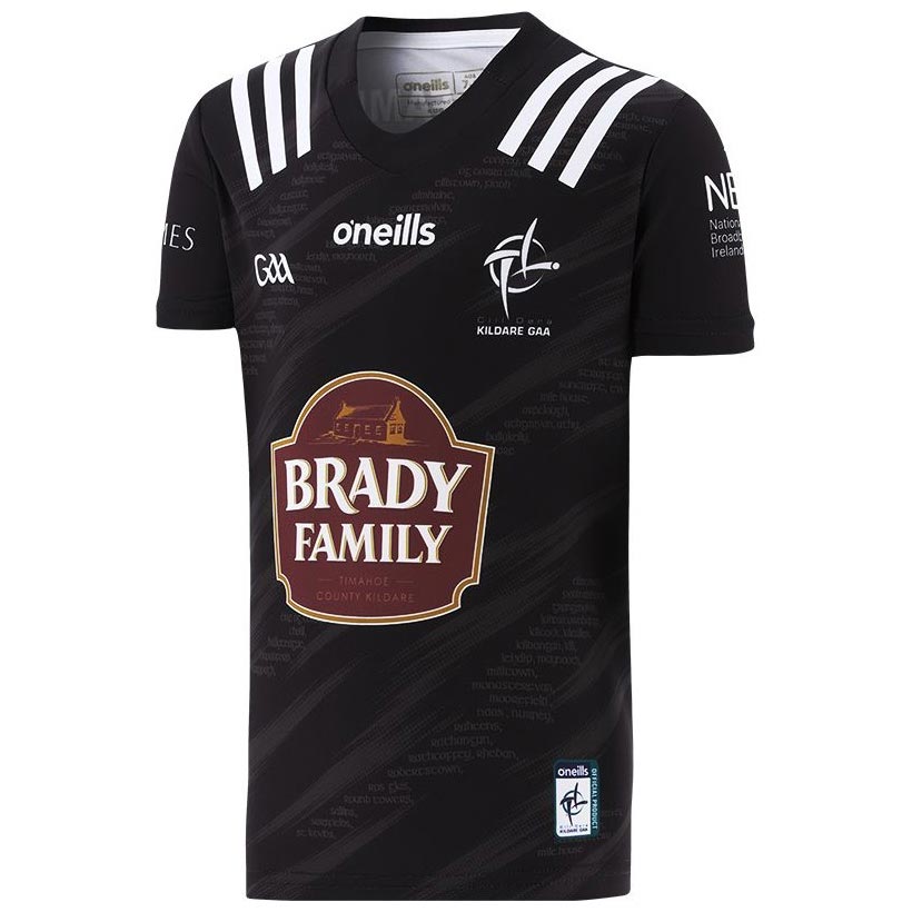 O'Neills Kildare 23 GK Home Kids Jsy Blk