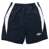 UMBRO LONG WOVEN SHORTS Navy/White