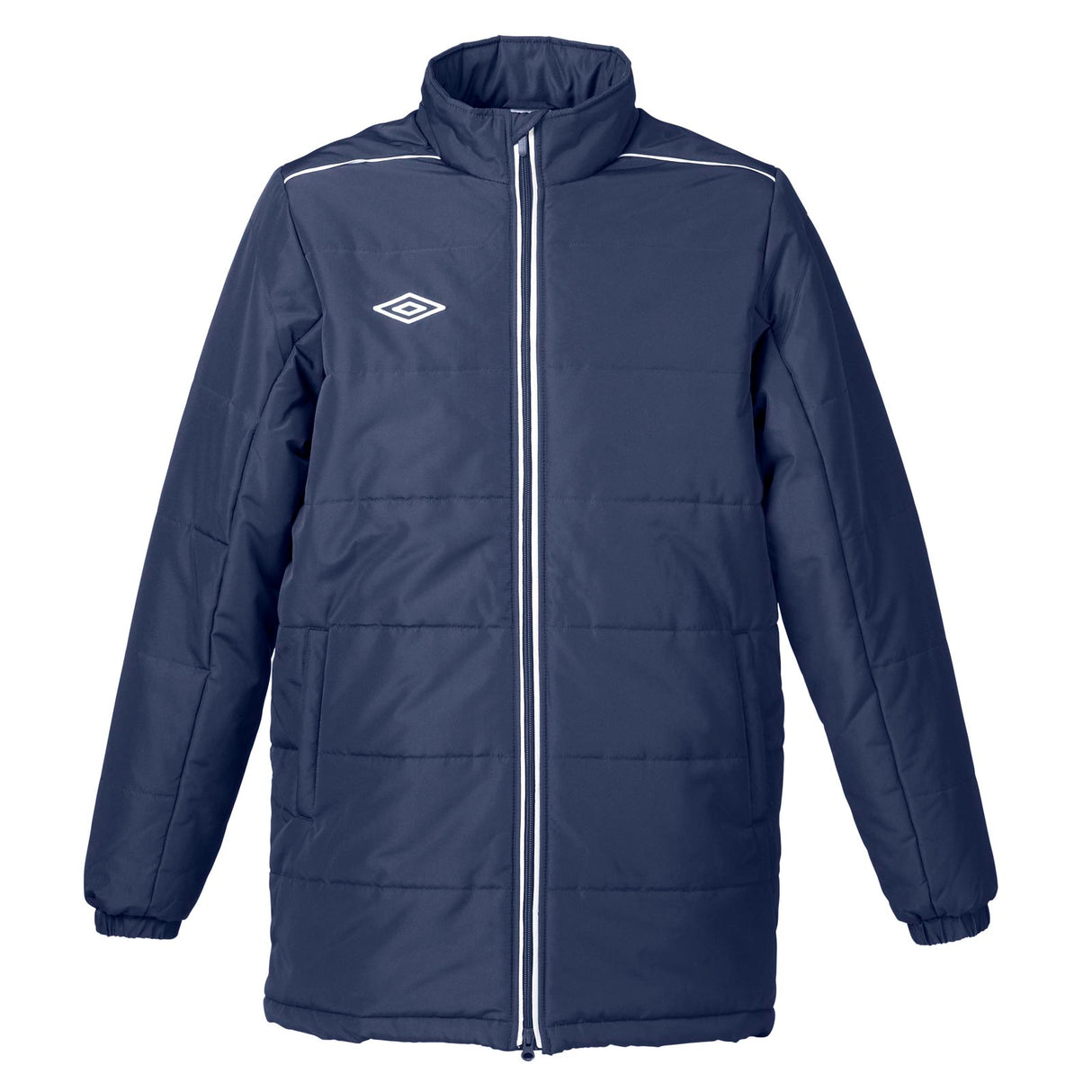 UMBRO LIONEL PADDED JACKET MENS Navy/Wht