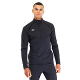 UMBRO TRN THERMAL HYBRID HZ TOP Kids Blk