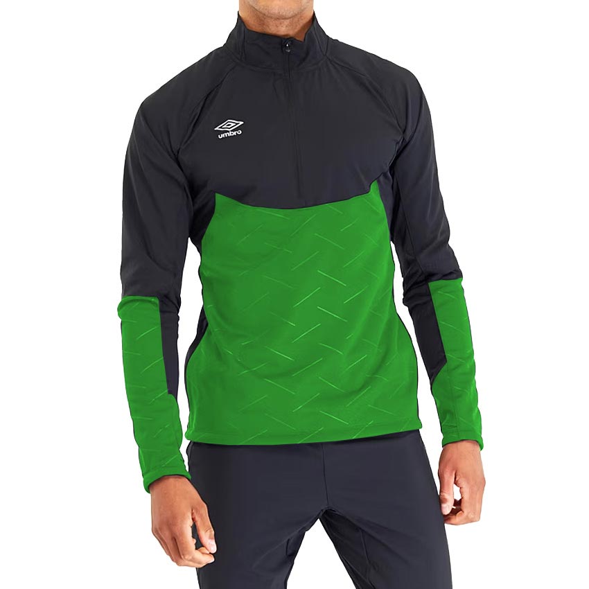 UMBRO TRN THERMAL HYBRID HZ TOP Kid Bk/G