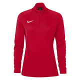 Nike Training 1/4 Zip Wmn Midlayer Red
