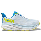Hoka Clifton 9 Mens White / Blue