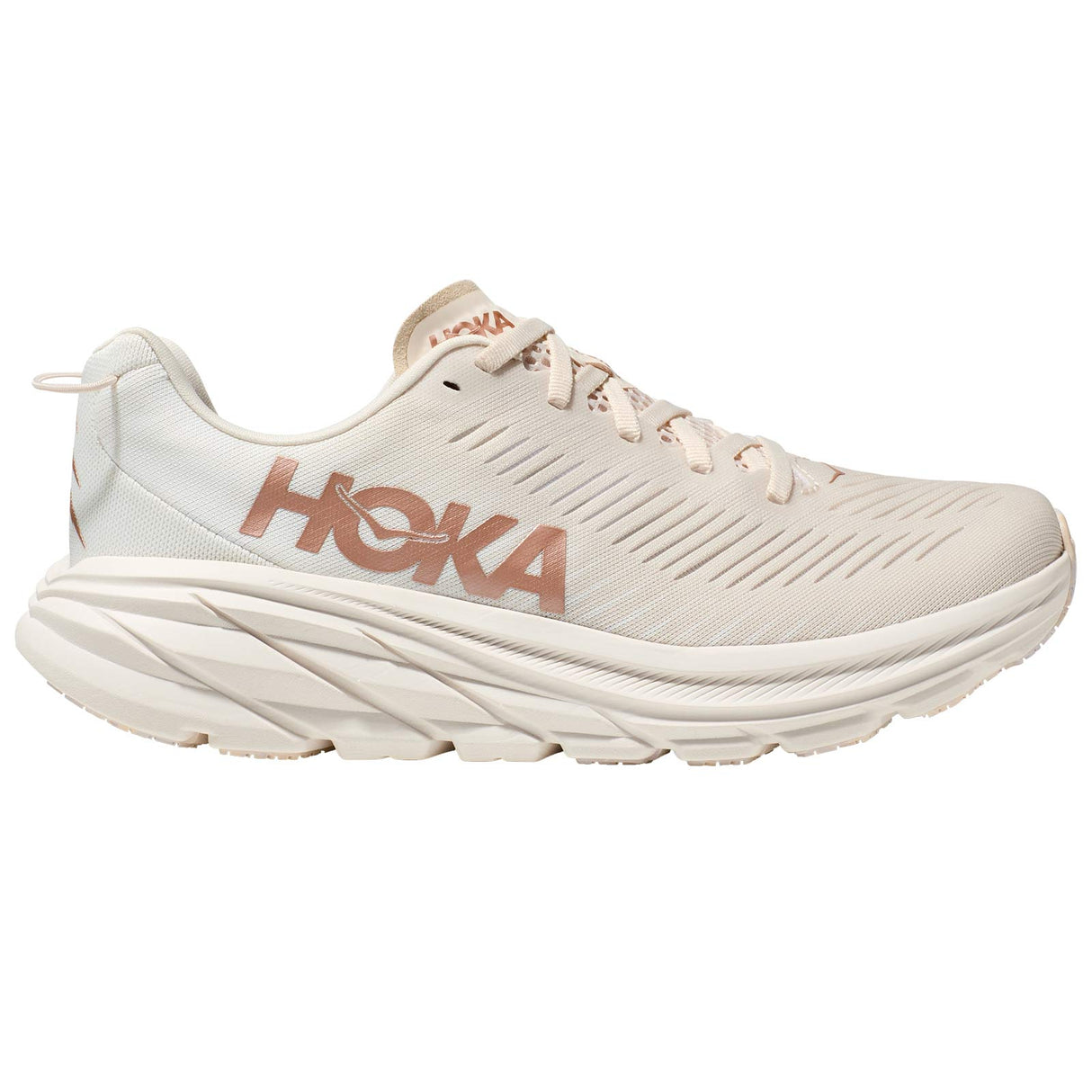Hoka Rincon 3 Womens White/Gold
