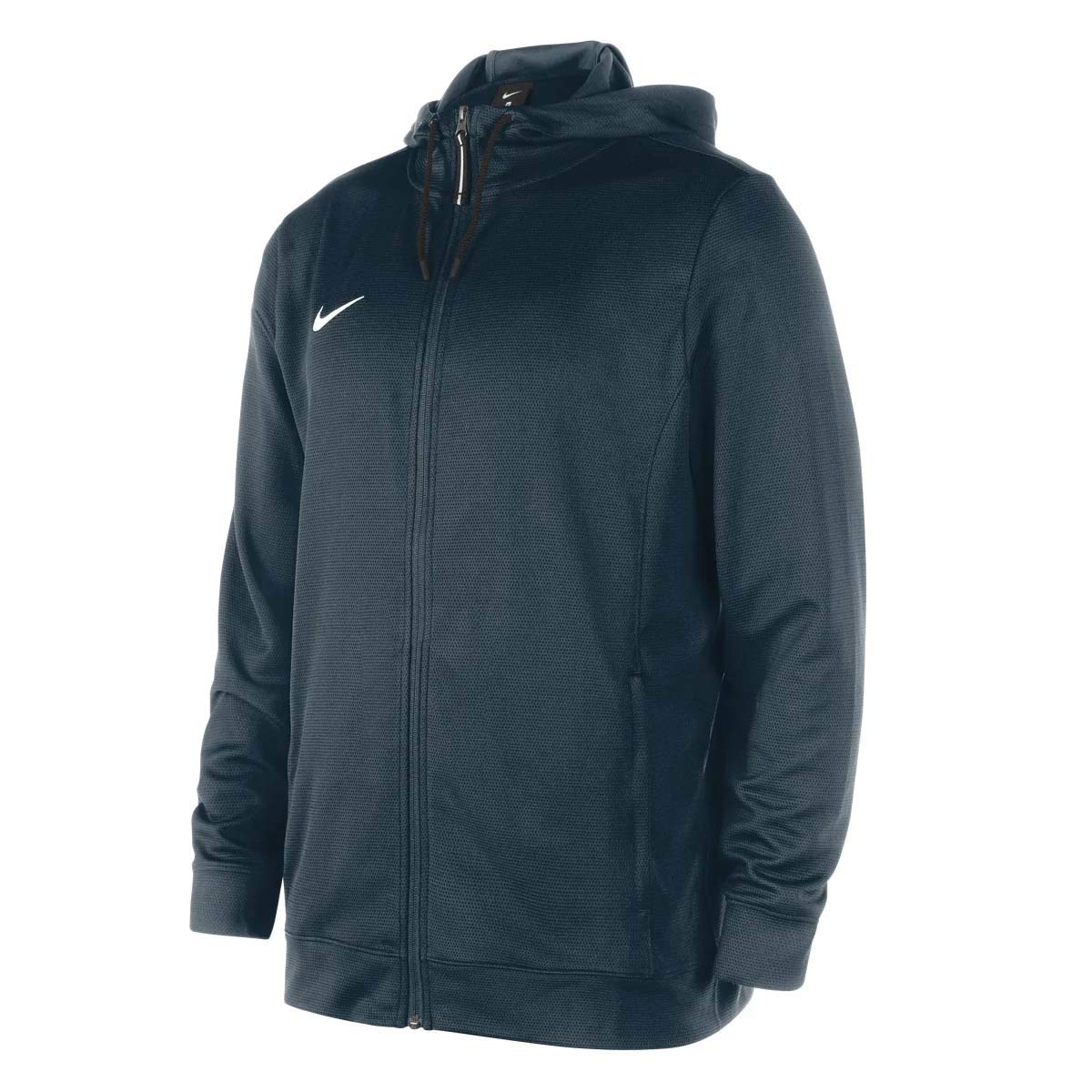 NIKETeam Basketball Hoodie FZ Kids Grey