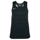 NIKE WMN STOCK DRY MILER SINGLET BLK