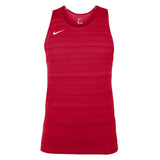 NIKE STOCK DRY MILER SINGLET Kids RED/WH