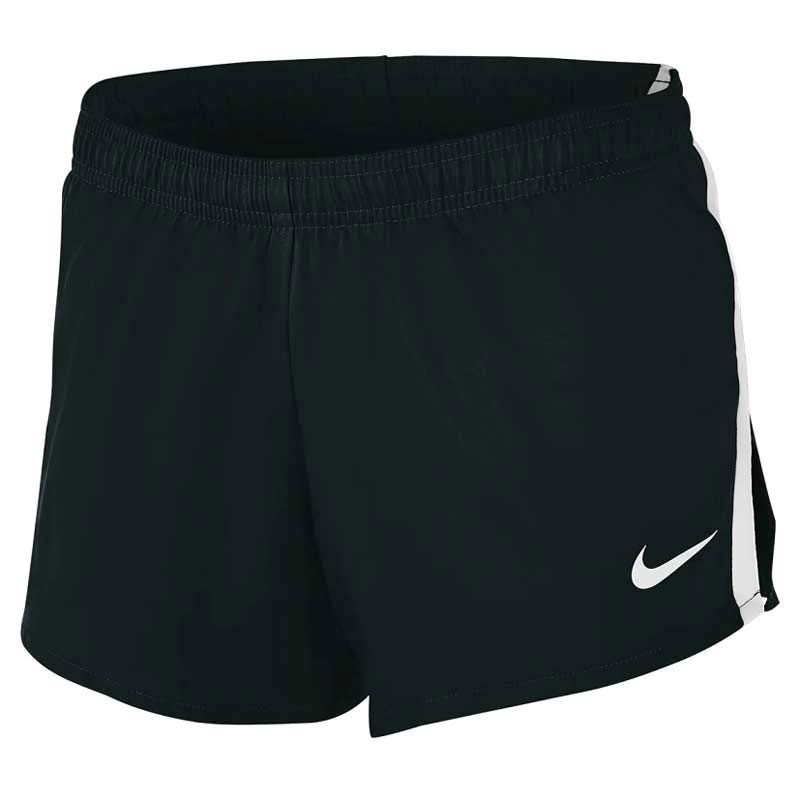 NIKE WMN STOCK FAST 2 IN SHORT BLK/WHT