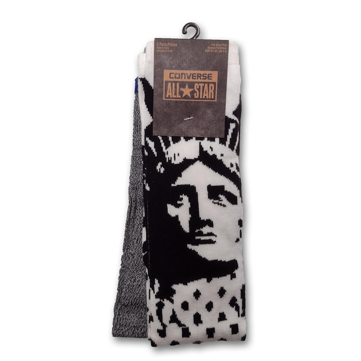 Converse Liberty Wmn Socks White/Blk