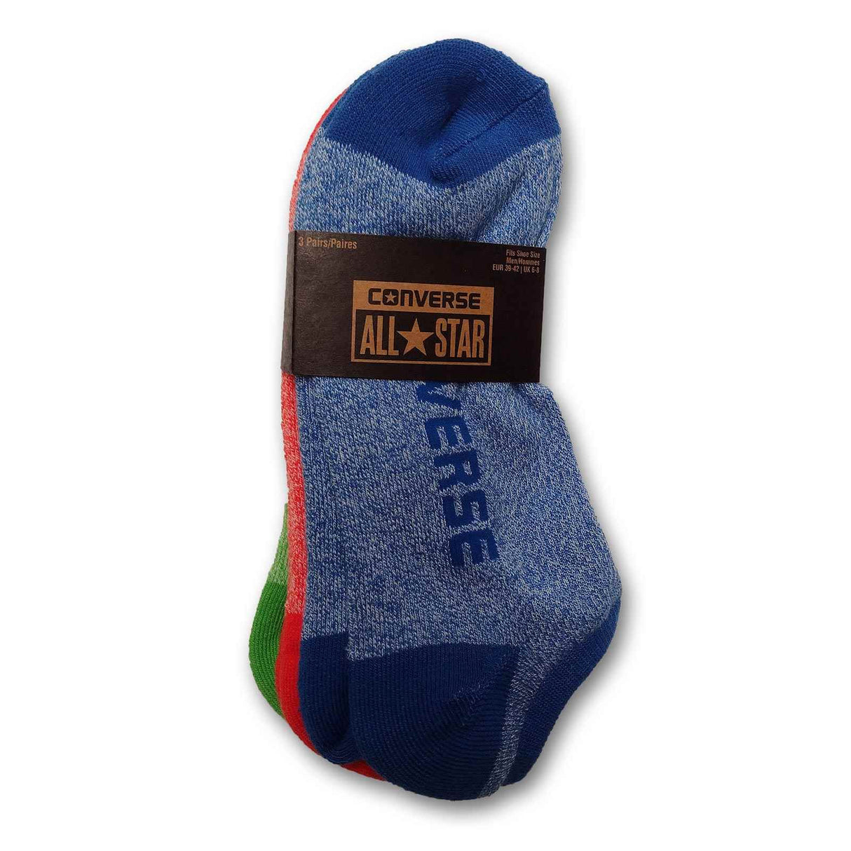 Converse Tipped Mens Socks White/Blue