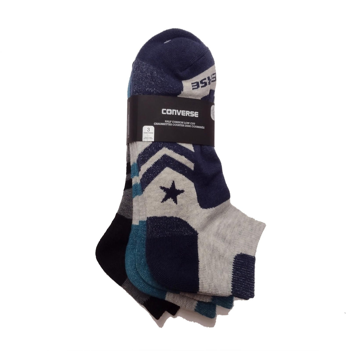 Converse Half Cushion Mens Socks Green