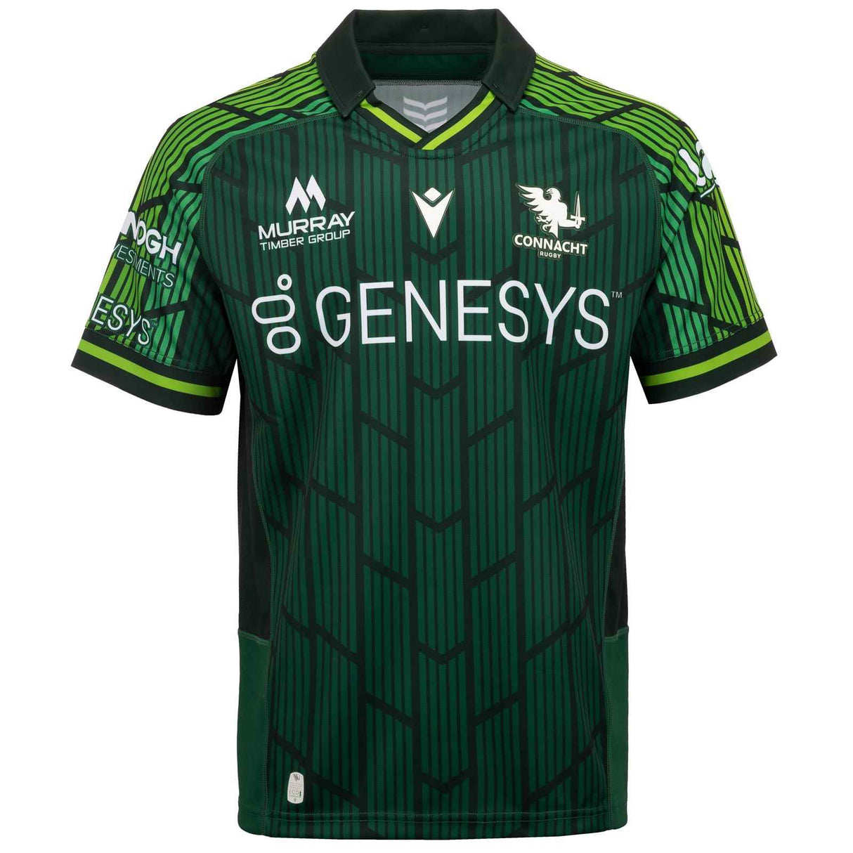 Macron Connacht 23/24 Home Jersey Green