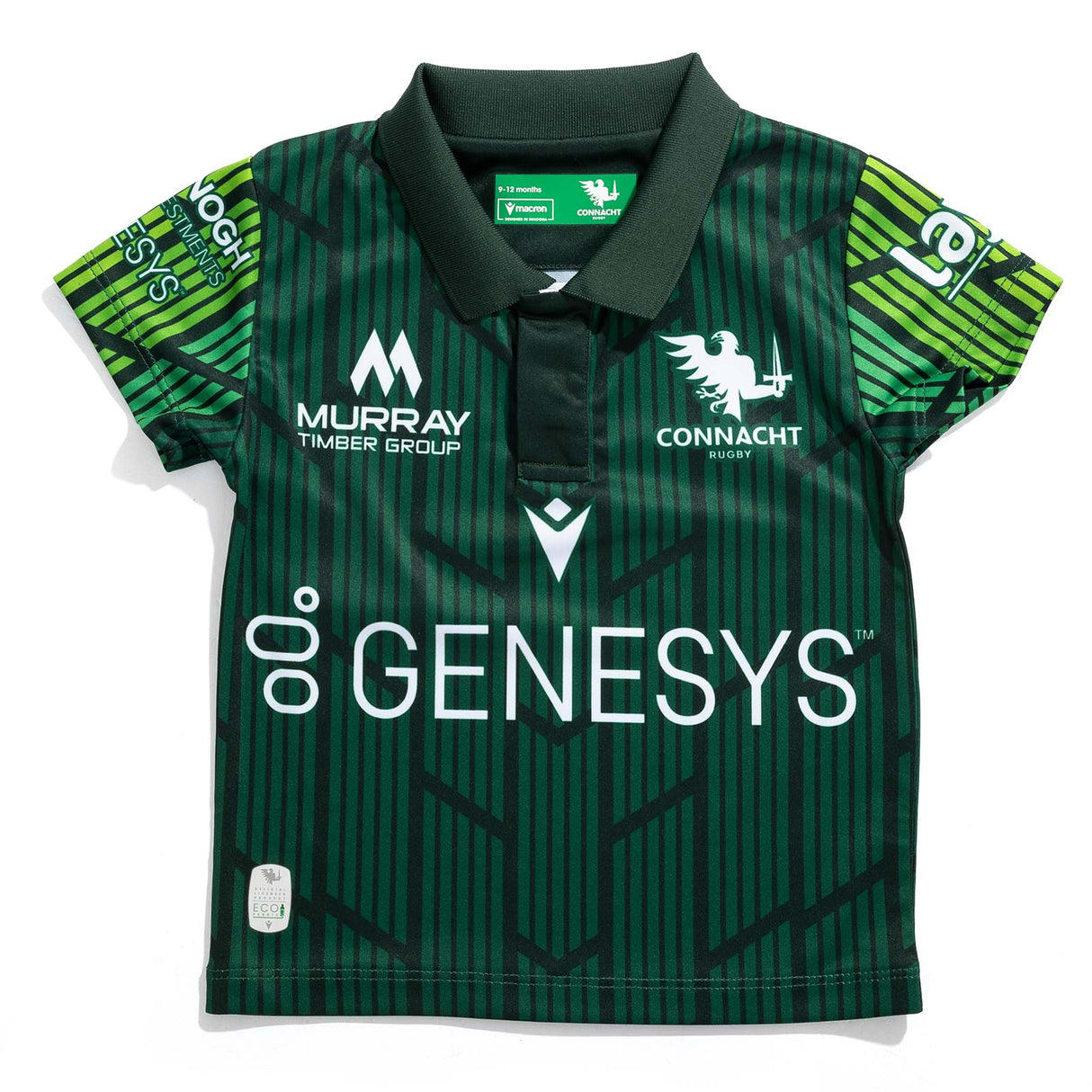 Macron Connacht 23/24 Home Inf Jrsy Grn